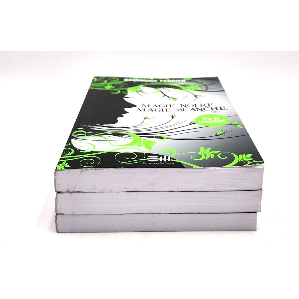 Dominique Perrier Magie Noire Magie Blanche‎ Tome 1 2 3 French Novels Set - Picture 4 of 5